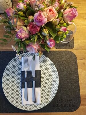 Teller - Untersetzer | Rechteck eckig mal rund | schmeckt nicht, gibts nicht Teller - Untersetzer | Rechteck eckig mal rund | schmeckt nicht, gibts nicht