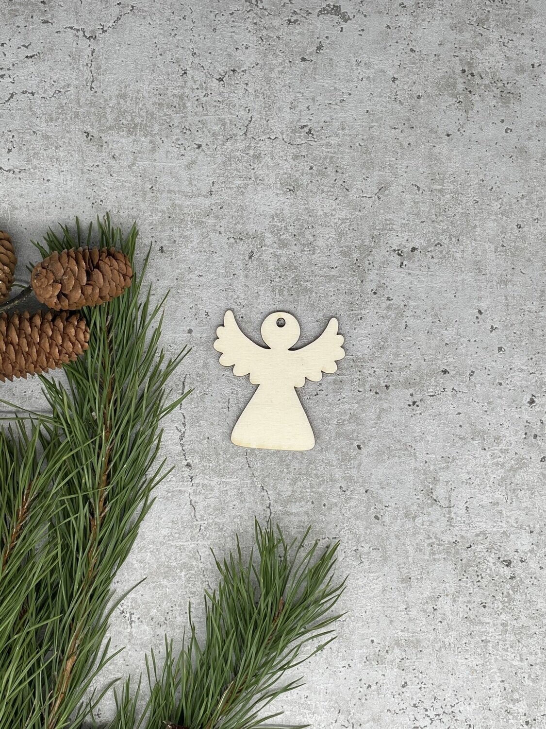 5 x Geschenkanhänger | Engel aus Holz
