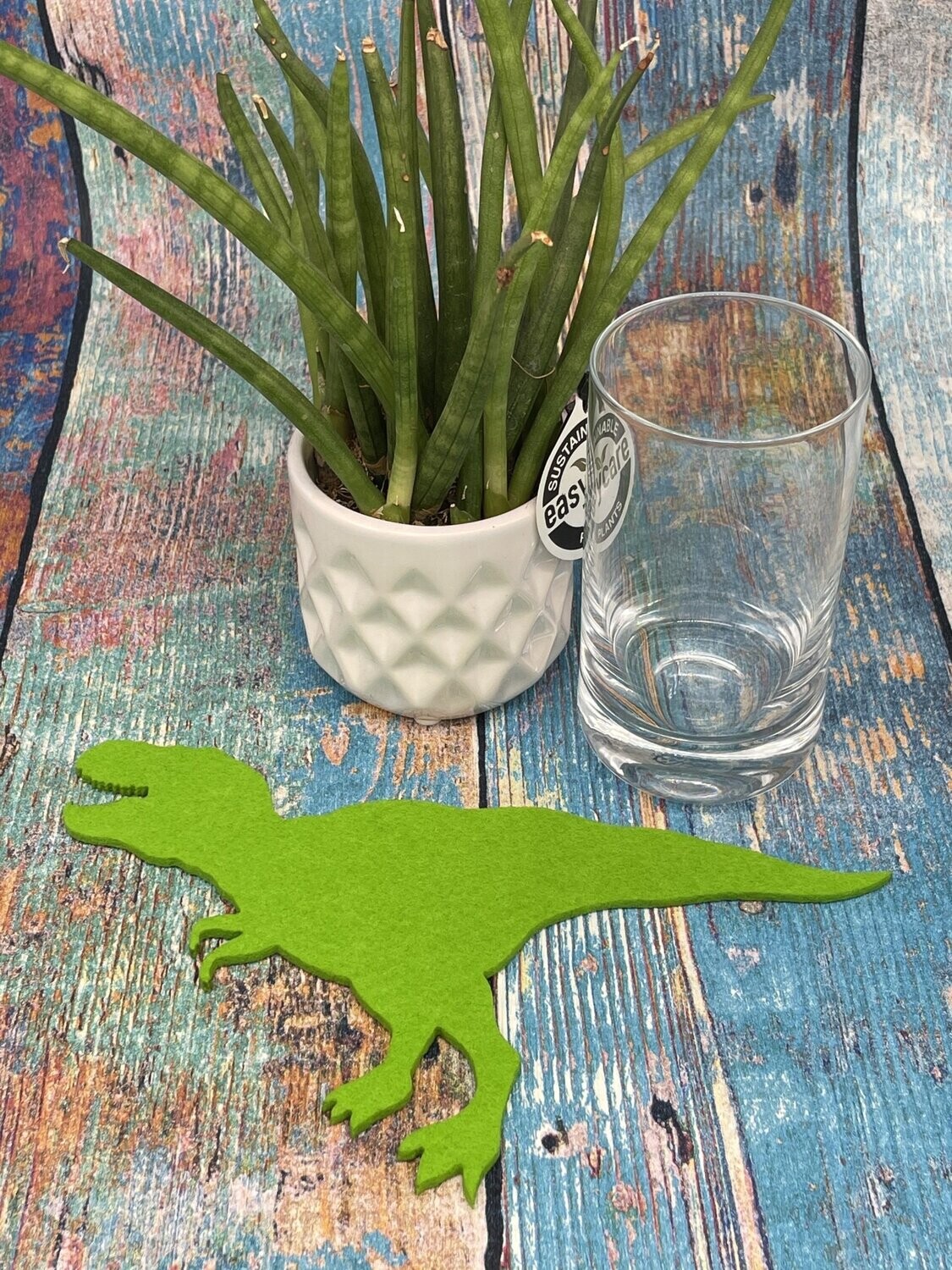 Glas - Untersetzer | T-Rex
