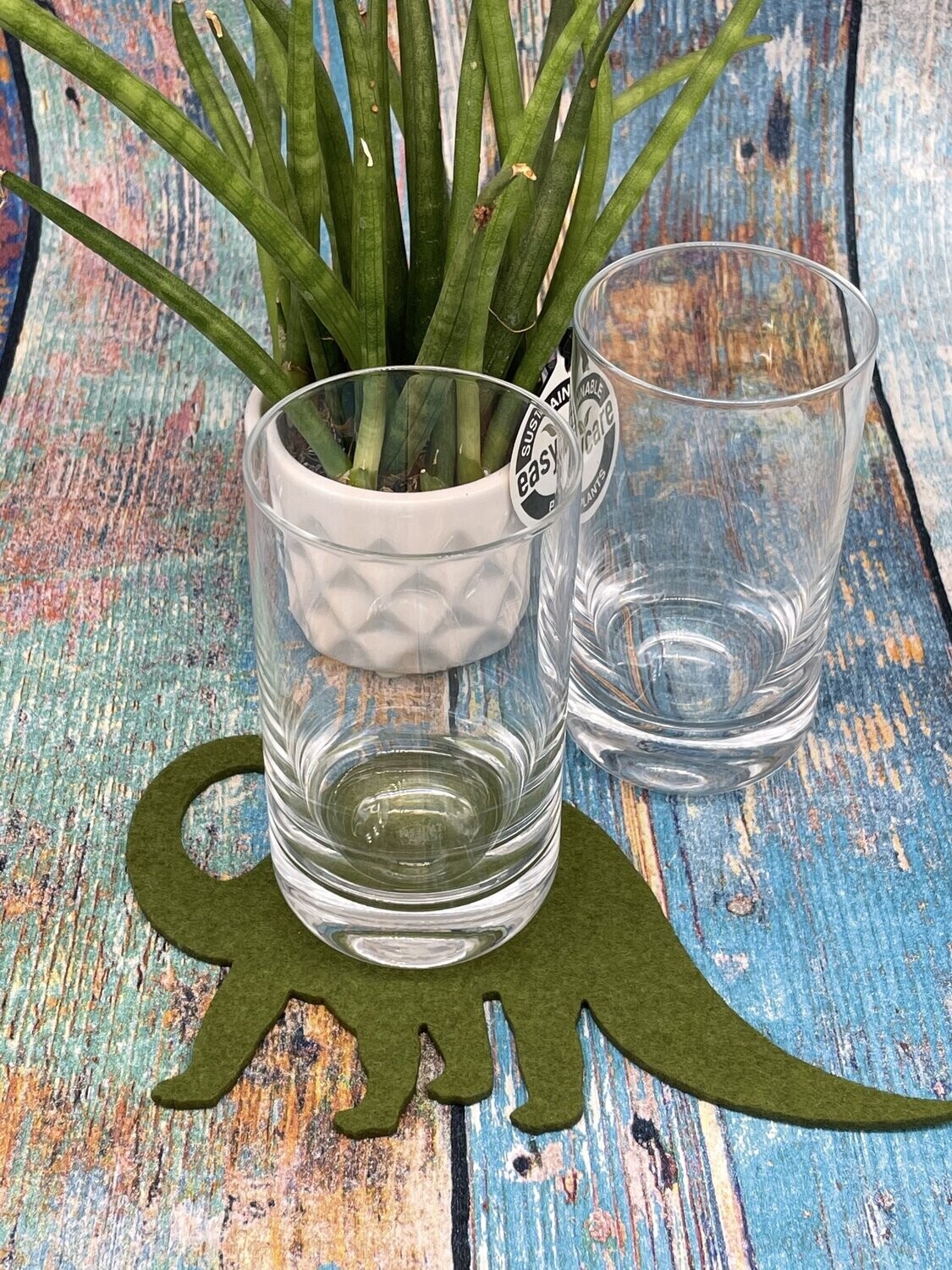 Glas - Untersetzer | Langhals