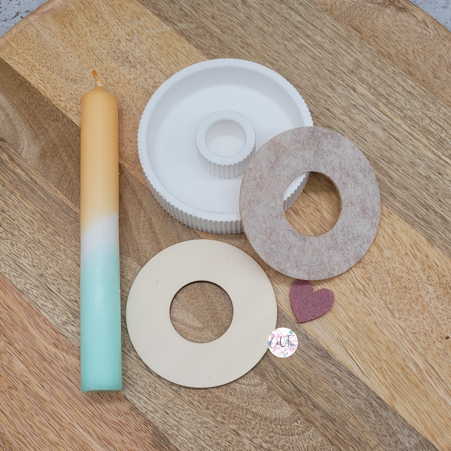 5 x Filzdonuts