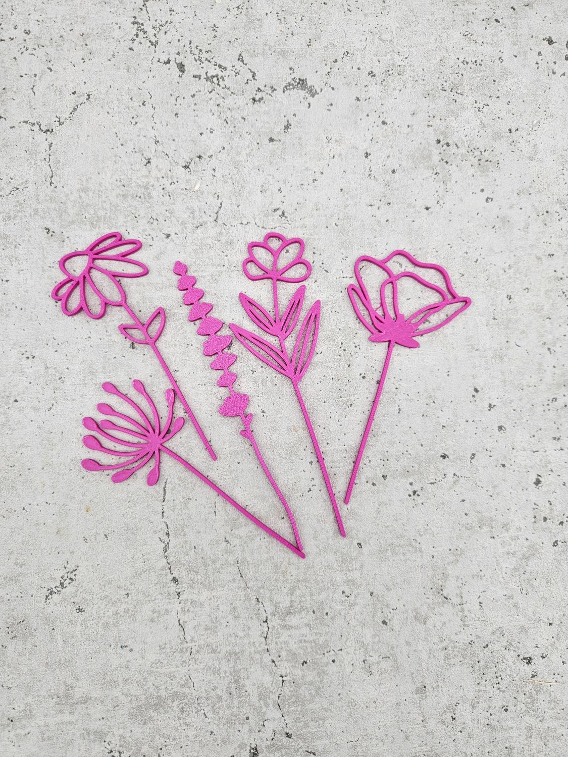 Blumen Allerlei  | 3D Druck