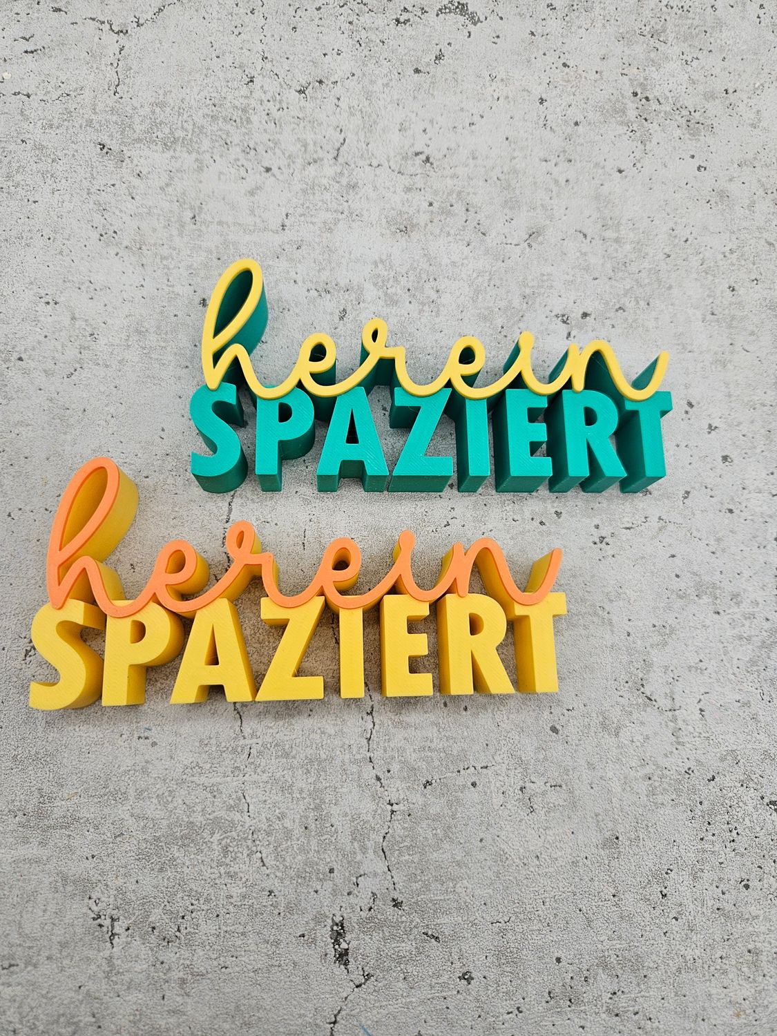 herein spaziert | 3D Druck