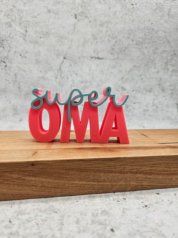 super  Oma | 3D Druck