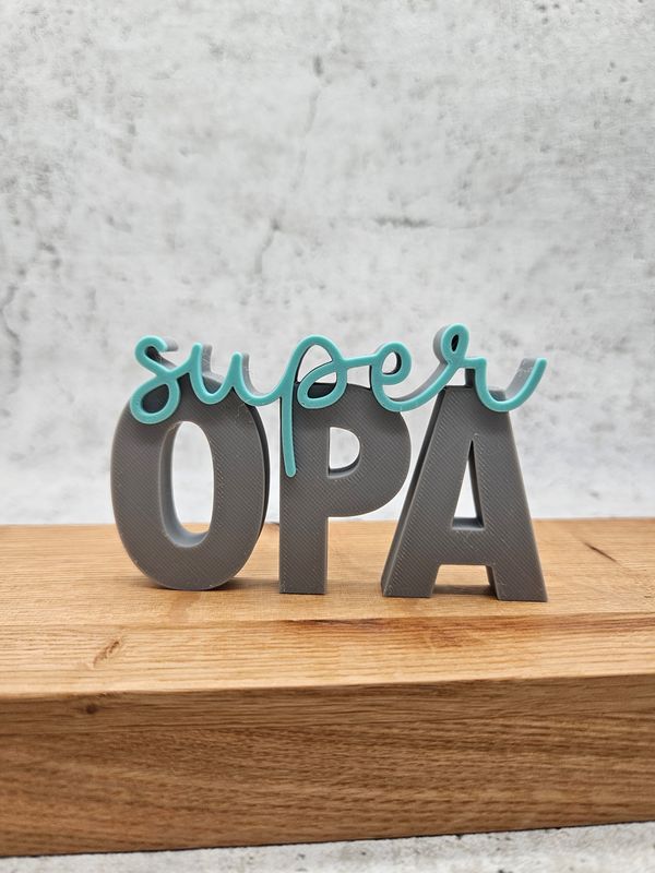 super  Opa | 3D Druck