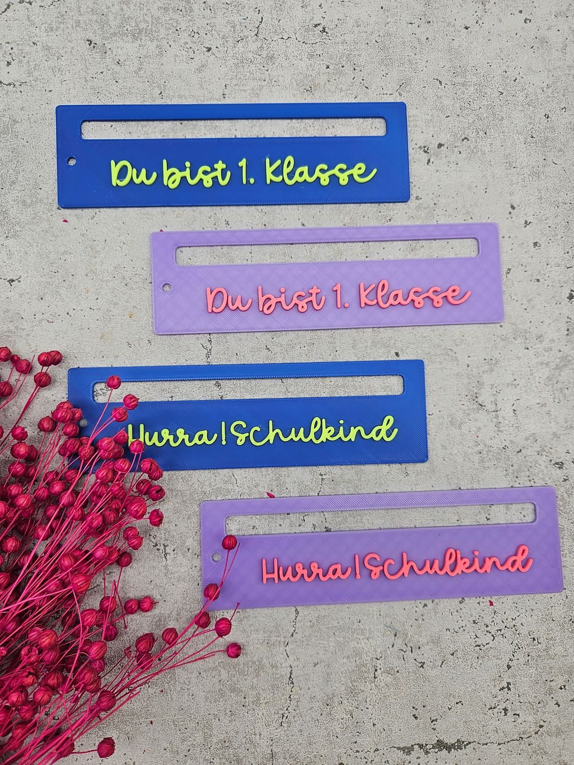 Lesehilfe Du bist erste Klasse | 3D Druck