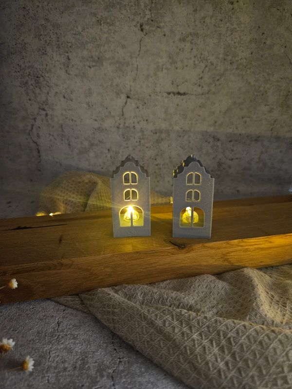 Anhänger Haus 2 Stück  | 3D Druck