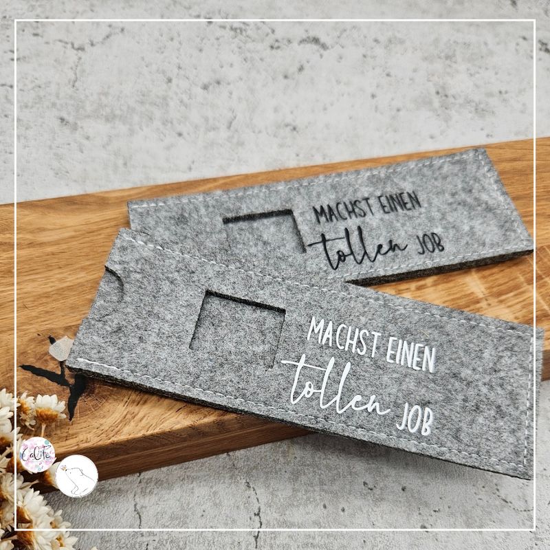 Schokoriegel Botschaft |  Du machst einen tollen Job