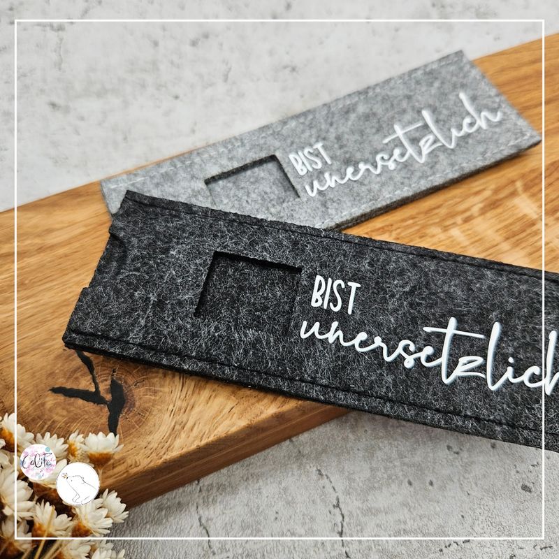 Schokoriegel Botschaft |  Du bist unersetzlich