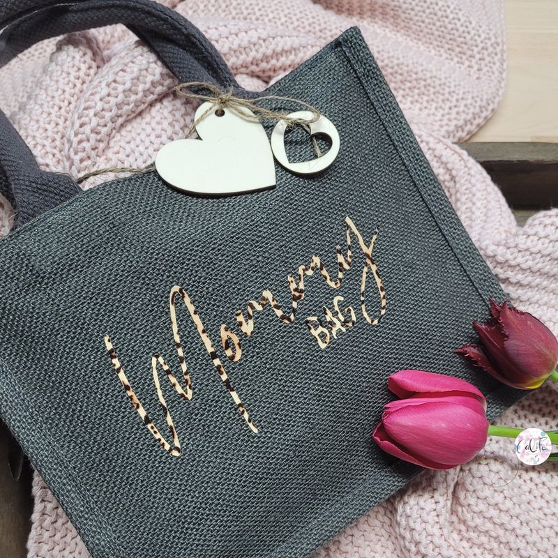 Jute Tasche Mini | grau Jute Tasche Mini | grau