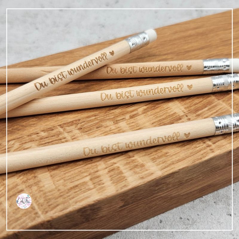 Bleistift Natur | Du bist wundervoll Bleistift Natur | Du bist wundervoll