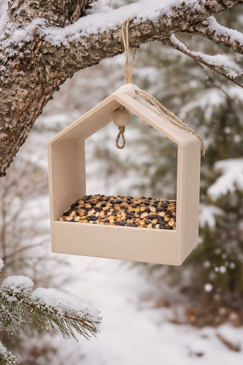 Vogelhaus, Körnerhütte | 3D Druck