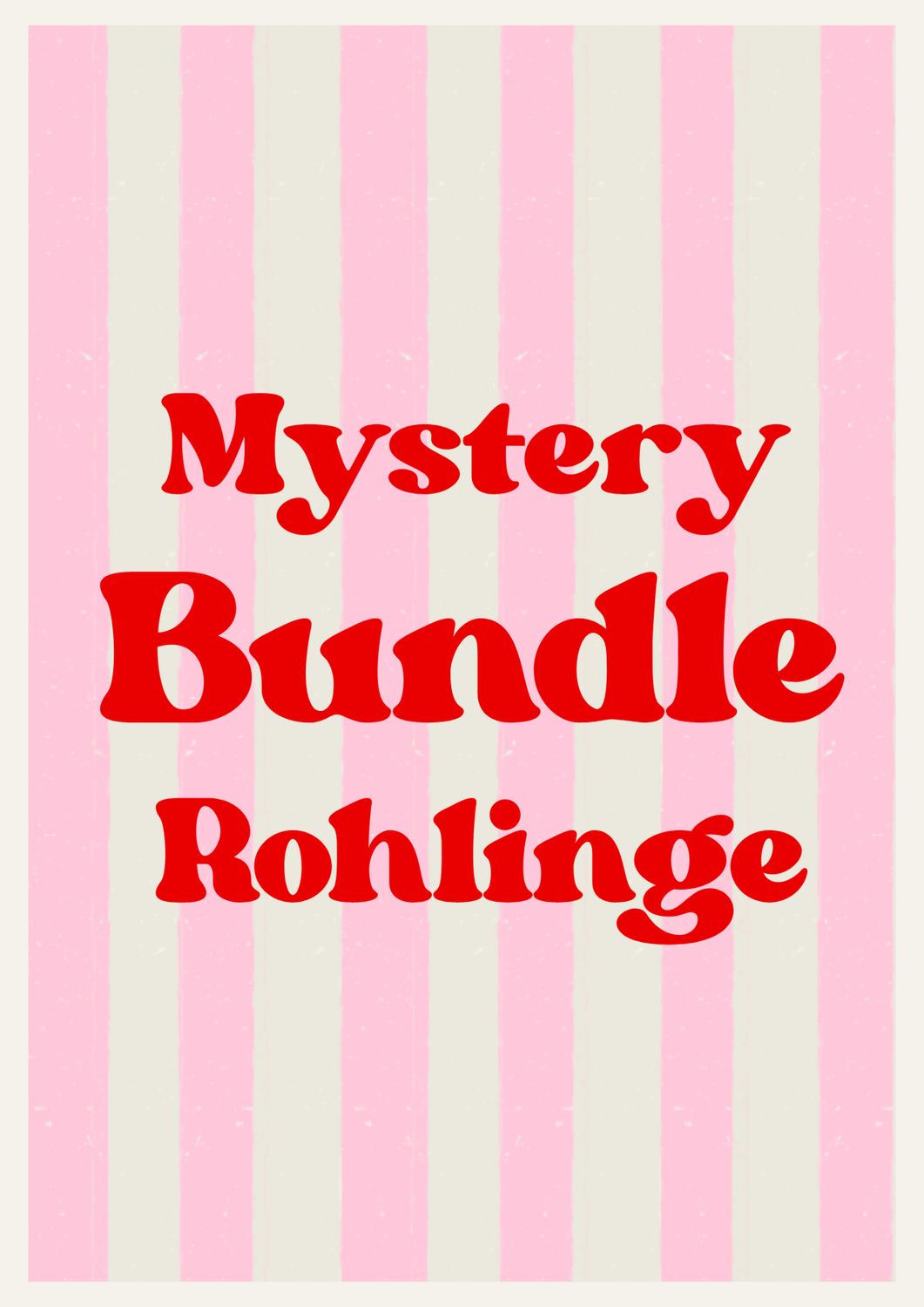 Mysterybundle |Rohlinge Mysterybundle |Rohlinge