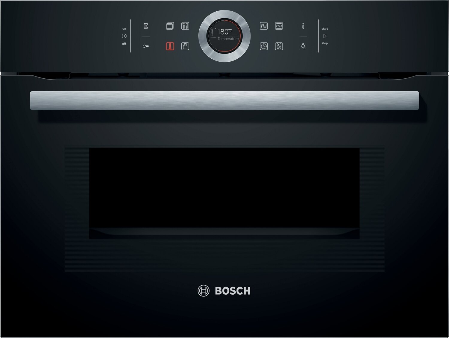 Bosch | Serie | 8, Horno compacto microondas, 60 x 45 cm, CMG633BB1
