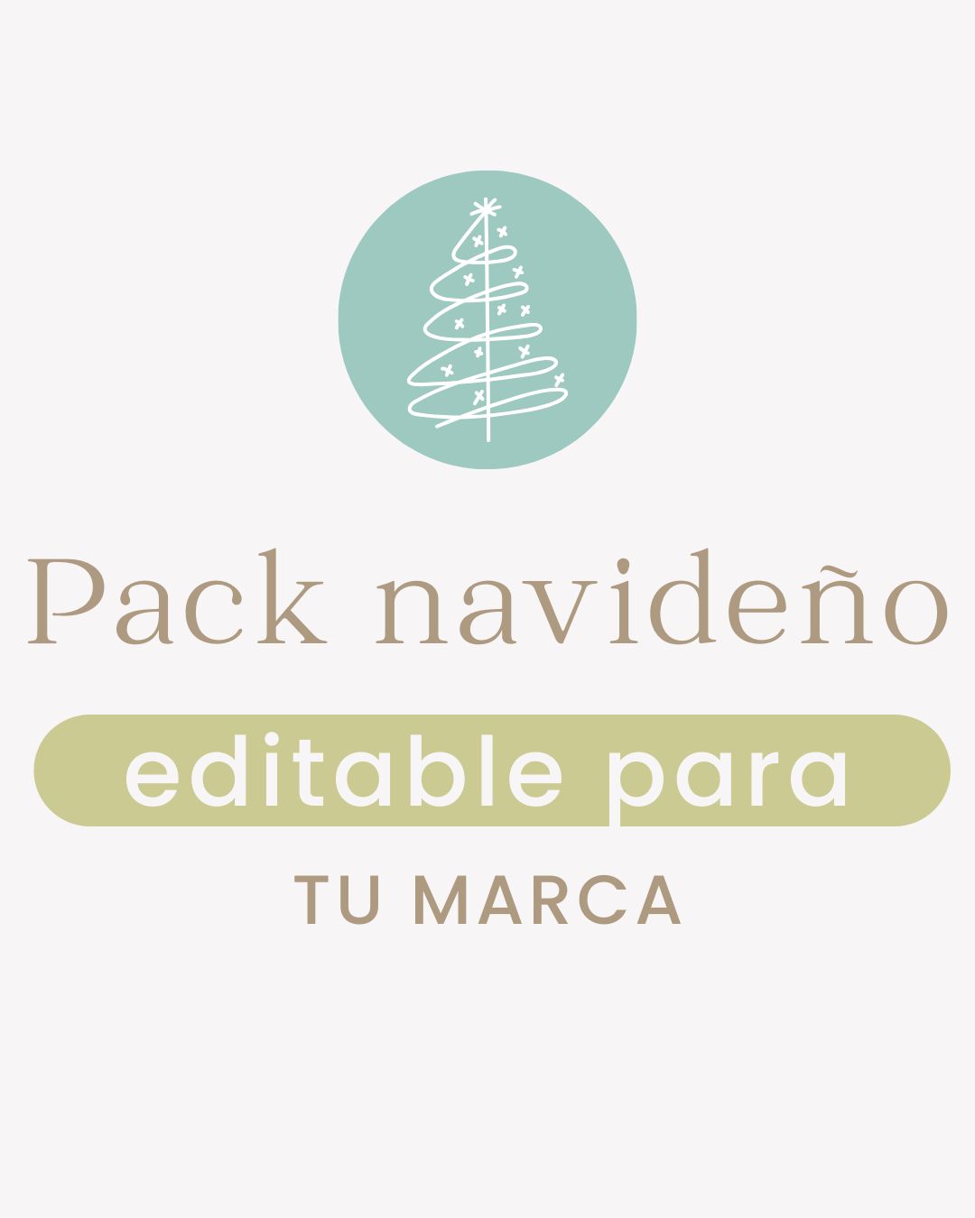 Pack de piezas editables
Gift card + Stickers + Tarjeta