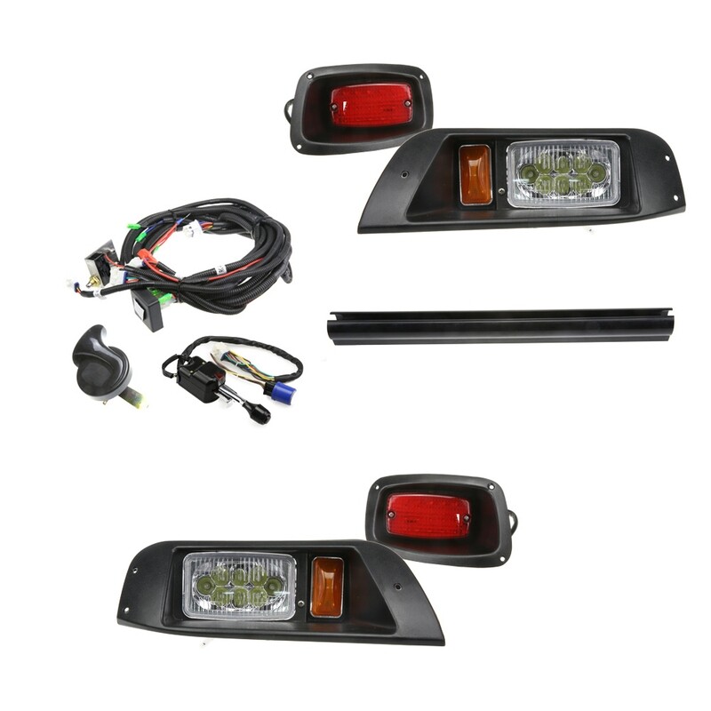 EZGO TXT LED Deluxe Street Legal LED Light Kit - Model Years pre 2013