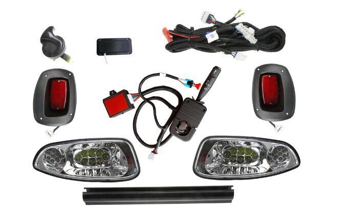 EZGO RXV LED High / Low Beam Street Legal Light Kit - Model Years Pre 2015