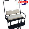 CLUB CAR DS REAR FLIP SEAT MODEL YEARS 1982-2000 (BUFF CUSHION W/T GRAB BAR ATTACHMENT)