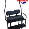 CLUB CAR DS REAR FLIP SEAT CART 2000-2013 MODEL (BLACK CUSHION W/T GRAB BAR ATTACHMENT)