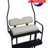 CLUB CAR DS REAR FLIP SEAT 2000-2013 MODEL (BUFF CUSHION W/T GRAB BAR ATTACHMENT)
