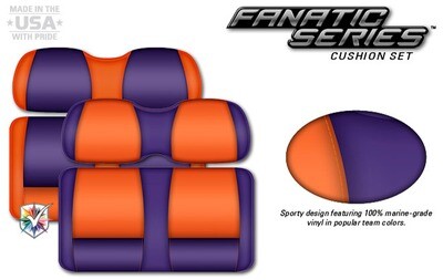 DoubleTake Fanatic Series Deluxe Seat Cushions or Covers - Front Seat
