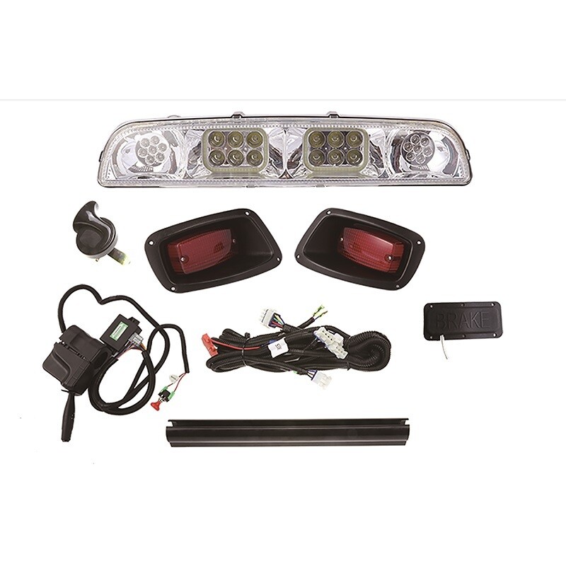 EZGO TXT LED Deluxe Street Legal Light Bar Kit - Model Years Pre 2013