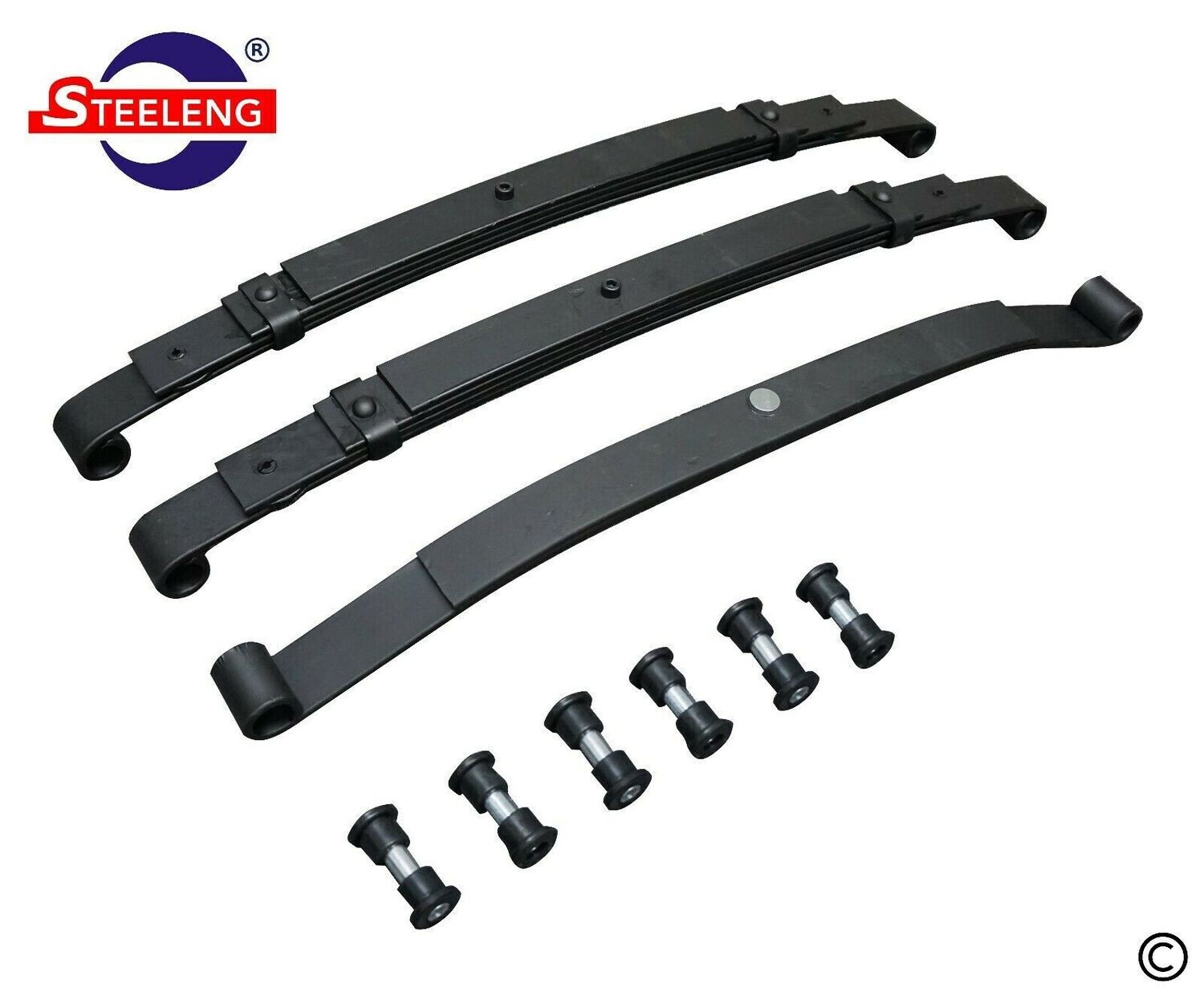 Club Car Precedent Heavy Duty Front and Rear Leaf Springs SGC