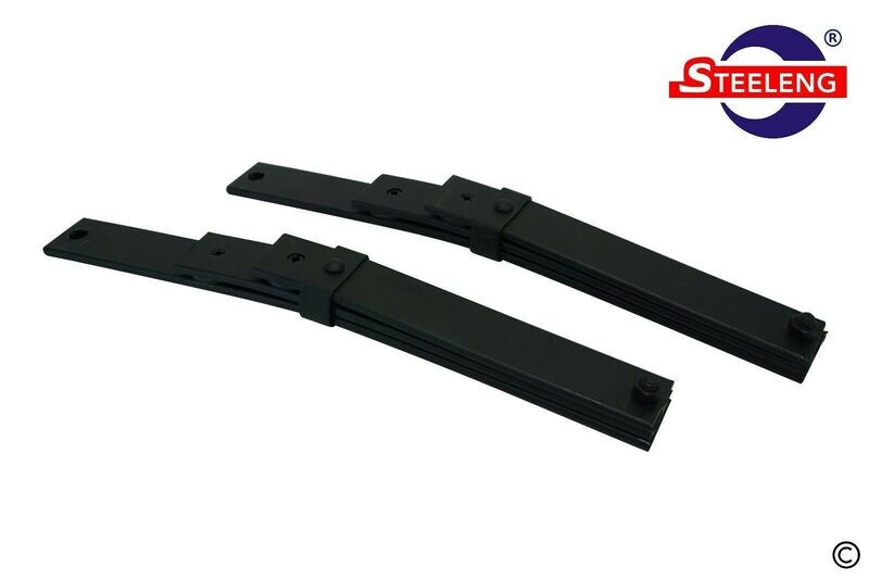 EZGO TXT Electric or Gas Golf Cart Front Leaf Springs  Model Years - 2003-Up - (3 Leaf/Set of 2)