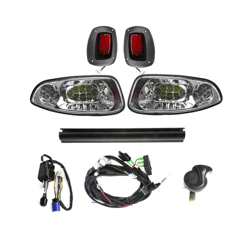 EZGO RXV PRE 2015 Street Legal LED Deluxe Light Kit