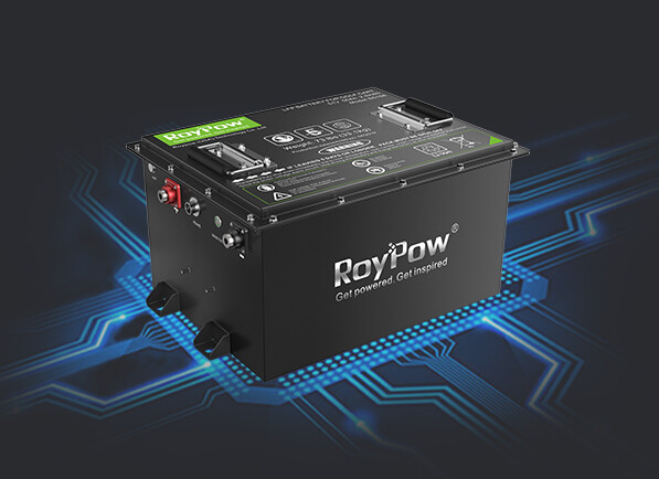 RoyPow LiFePO4 Golf Cart Lihtium Battery Kit - 36v 105ah Battery with new lihtium charger - S38105