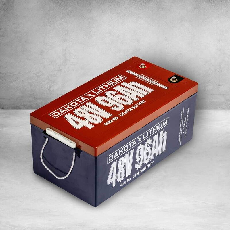Dakota Lithium 48V 96AH Deep Cycle LIFEPO4 Battery with Charger