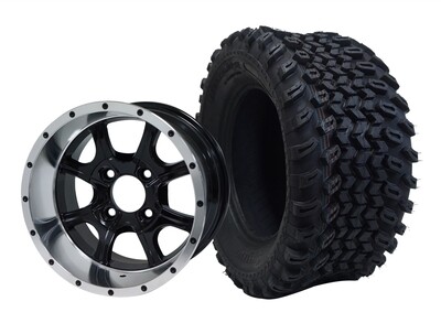 Steeleng 12&quot; Wheels and 23&quot; All Terrain Tires