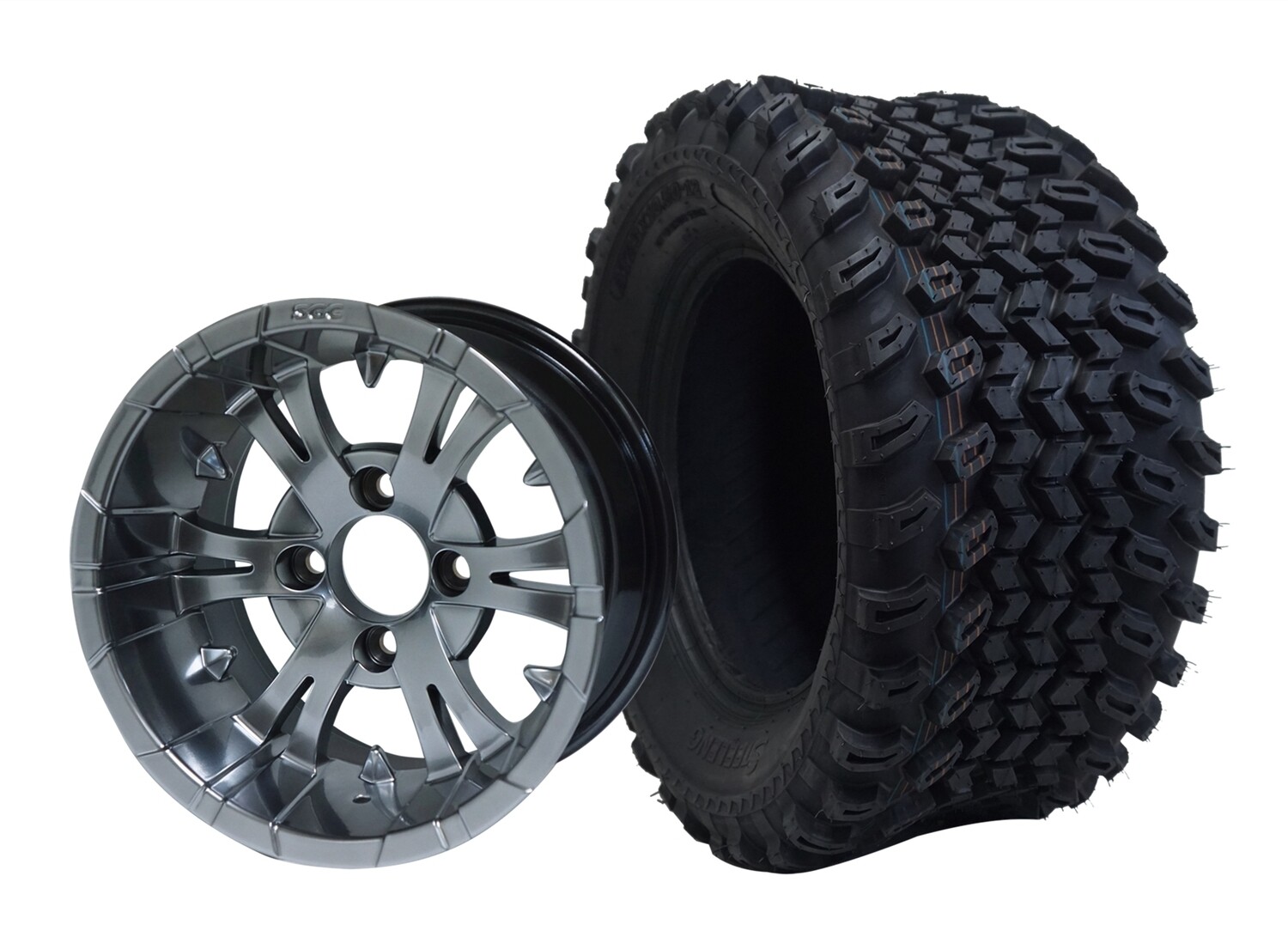 12” Vampire - Magnetic Finish
Offset (-20mm) with All Terrain Tires 23&quot;x10.5-12