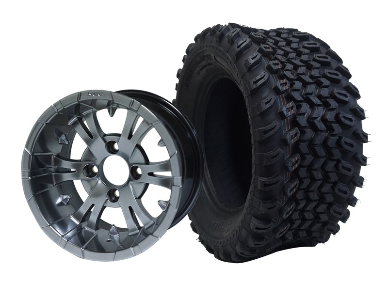 12” Vampire - Magnetic Finish
Offset (-20mm) with All Terrain Tires 23&quot;x10.5-12