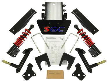SGC Lift Kit - 6&quot; Heavy Duty Built-In Coil-Over Shock A-Arm for EZGO RXV (2008-2013)