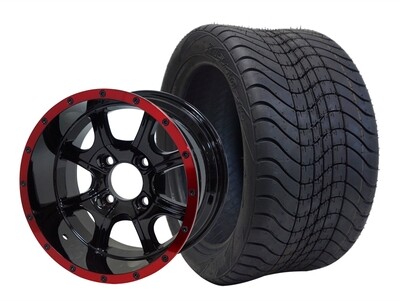 Steeleng 12&quot; Wheels and Low Profile Tires