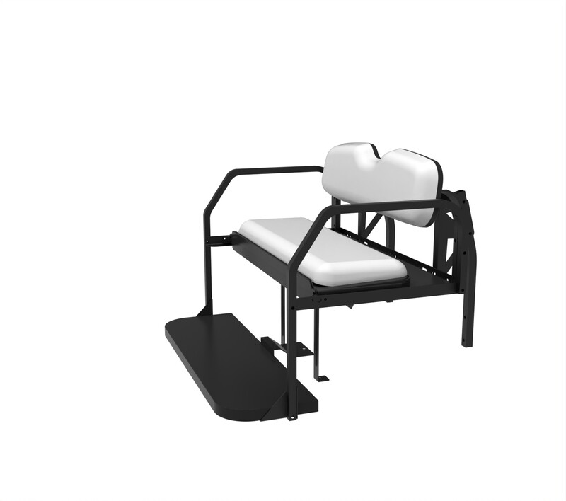 ​EZGO RXV White Rear Seat - Model Years PRE 2015 and 2016+