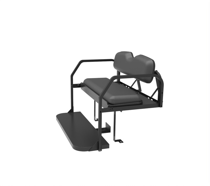 Yamaha Drive 2 Black Rear Flip Seat
