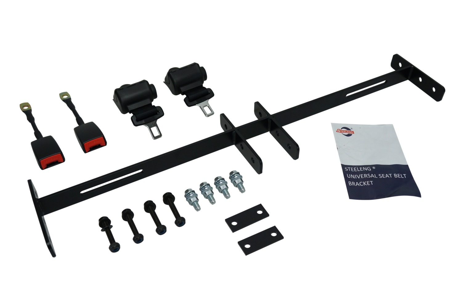 SGC SEAT BELT BAR WITH TWO (2) RETRACTABLE SEAT BELTS