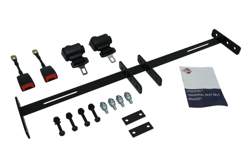 SGC SEAT BELT BAR WITH TWO (2) RETRACTABLE SEAT BELTS