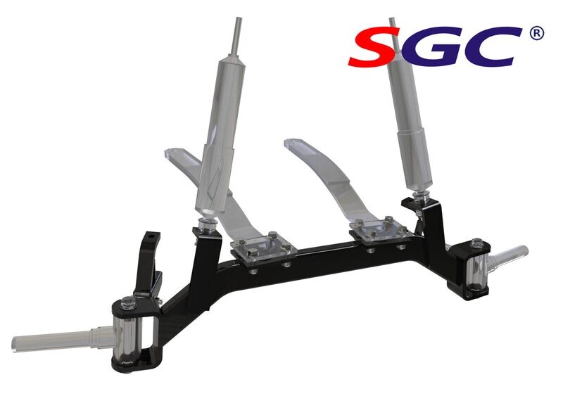 SGC LIFT KIT - 4&#39;&#39; DROP AXLE LIFT KIT FOR EZGO MARATHON (1975-1993) GAS