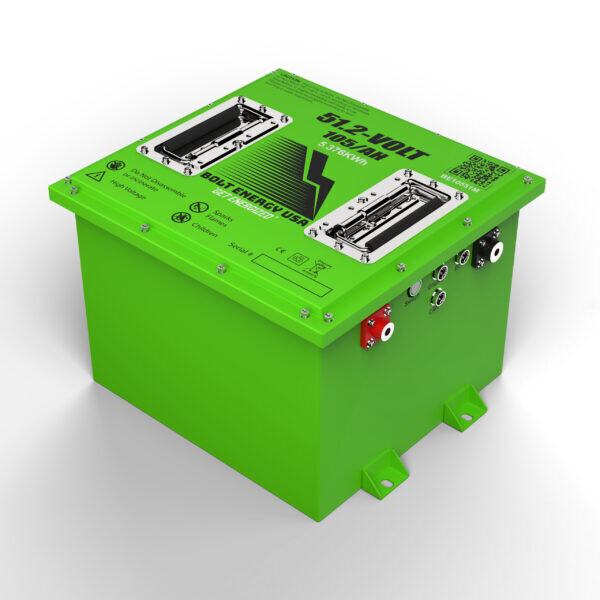Bolt Energy - 51 Volt 105Ah High Output Lithium Battery Kit “Mini”