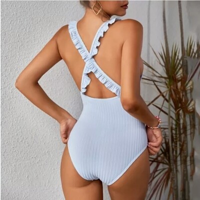 One piece X box Swimsuit. 