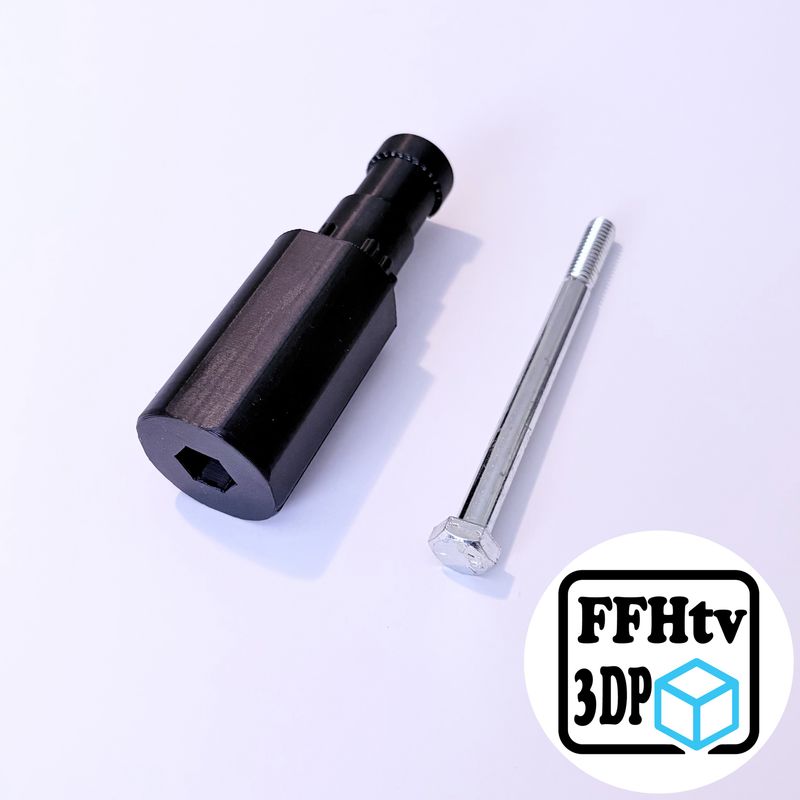 Scotty Adapter for LiveScope Pole Bike Stand Mount – Reinforced Center Bolt Design