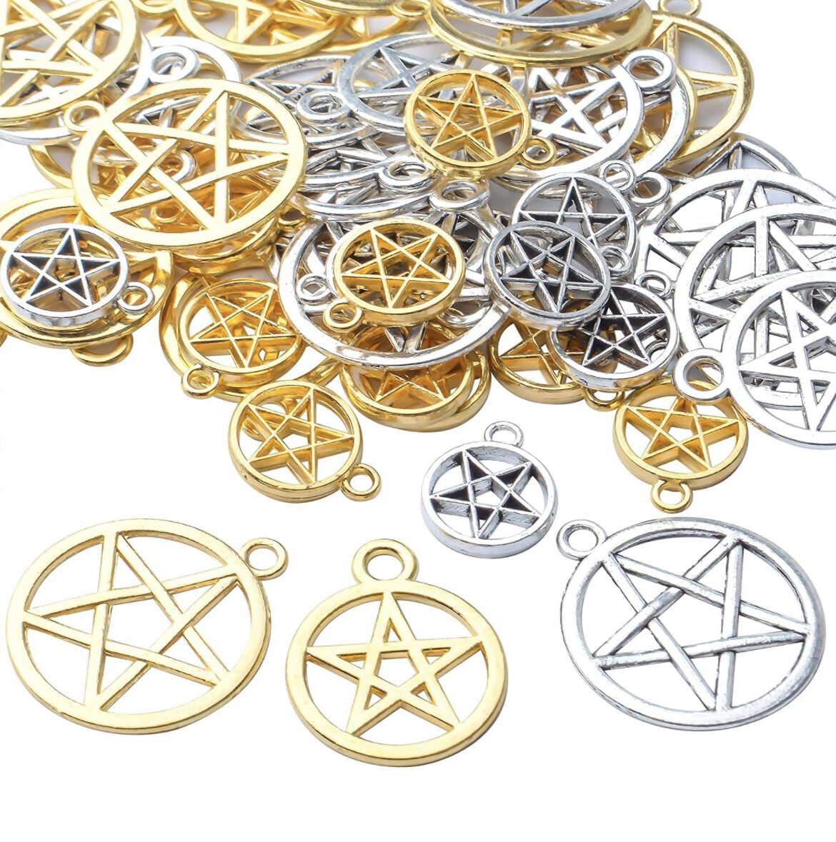 Pentacle Earrings
