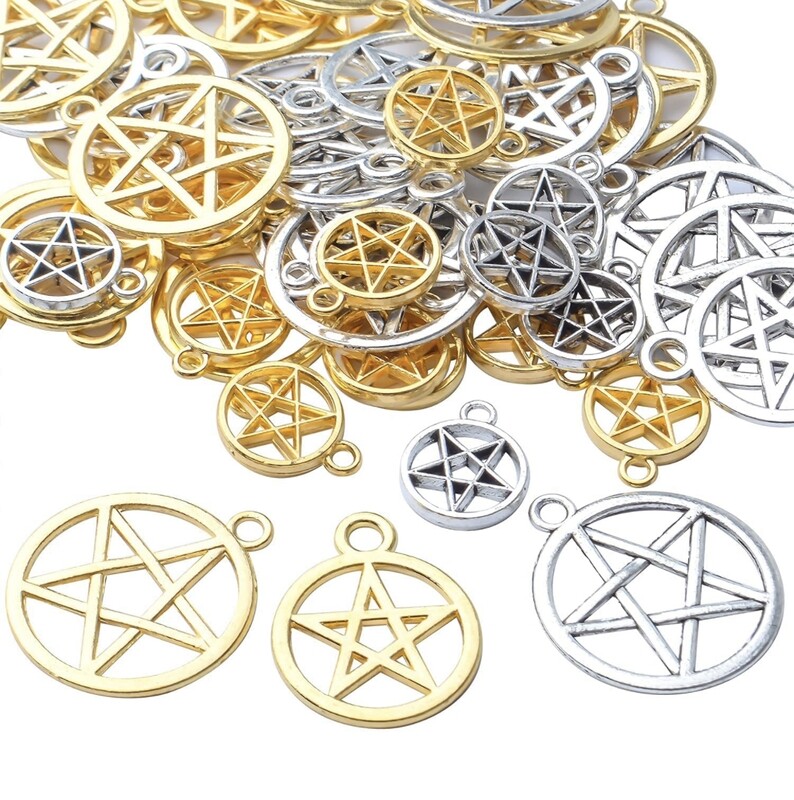 Pentacle Earrings