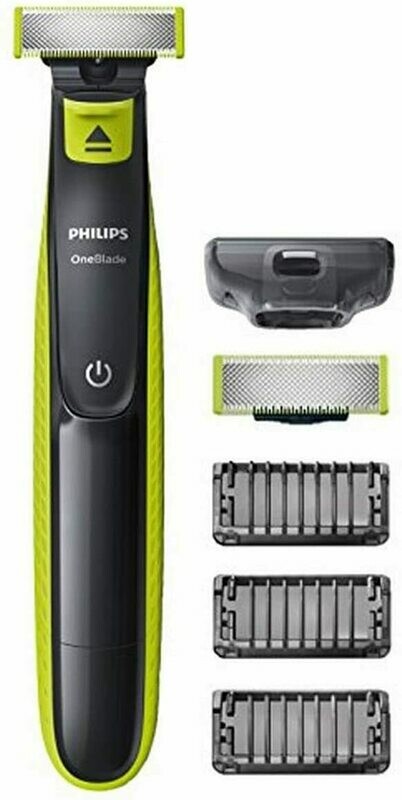 PHILIPS OneBlade Lame de Rechange avec 3 Sabots Barbe