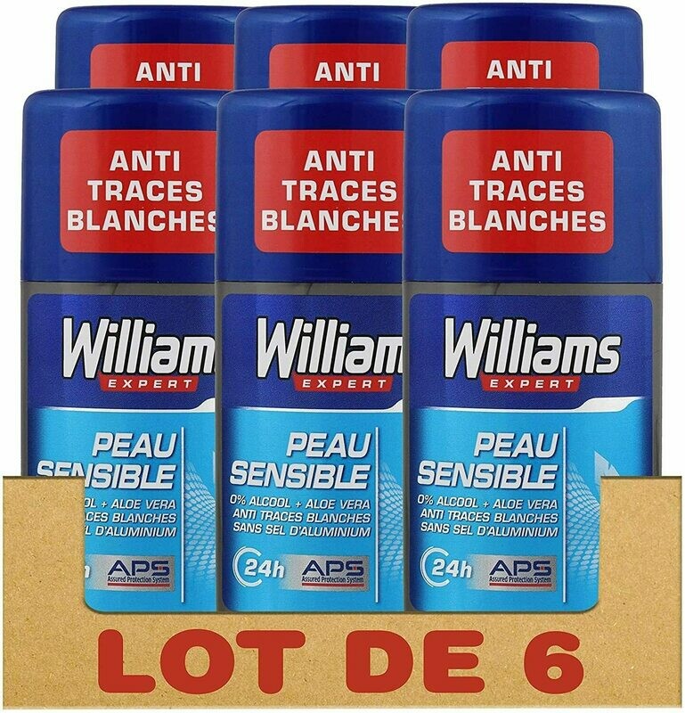 Williams Expert Déodorant Homme Stick Antibactérien