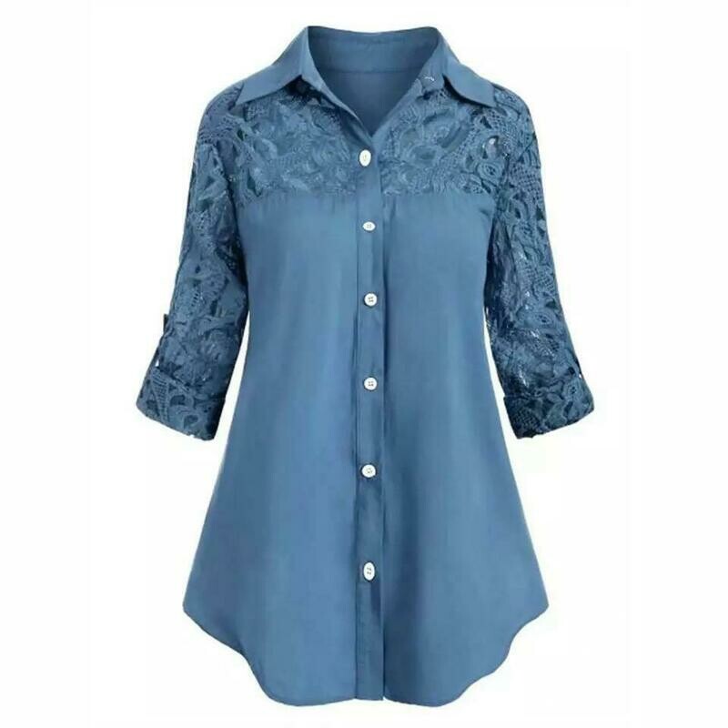 Femmes Tunique chemises Chic Chemisier