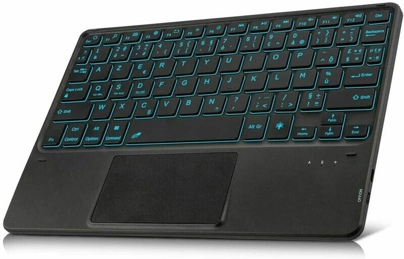 KOOCHUWAH Clavier AZERTY Bluetooth Touche Pad Tactile